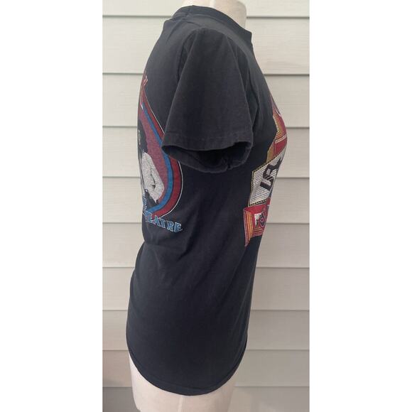 Vtg 80s STYX 81 World Tour At The Paradise Theatre T-Shirt 1981 Concert Tee M - Picture 4 of 7